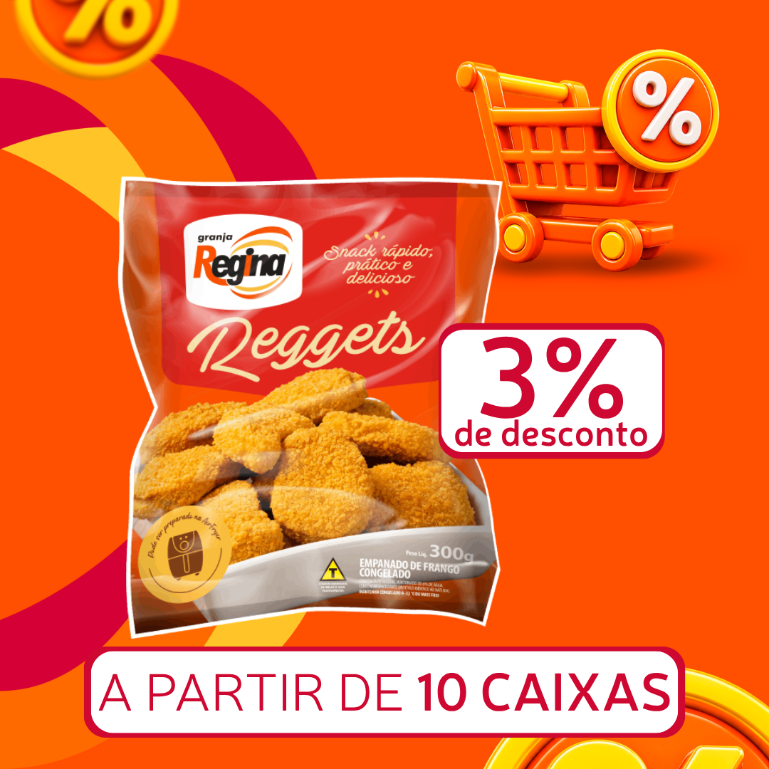 Empanados Reggets Cong 300g - Granja Regina